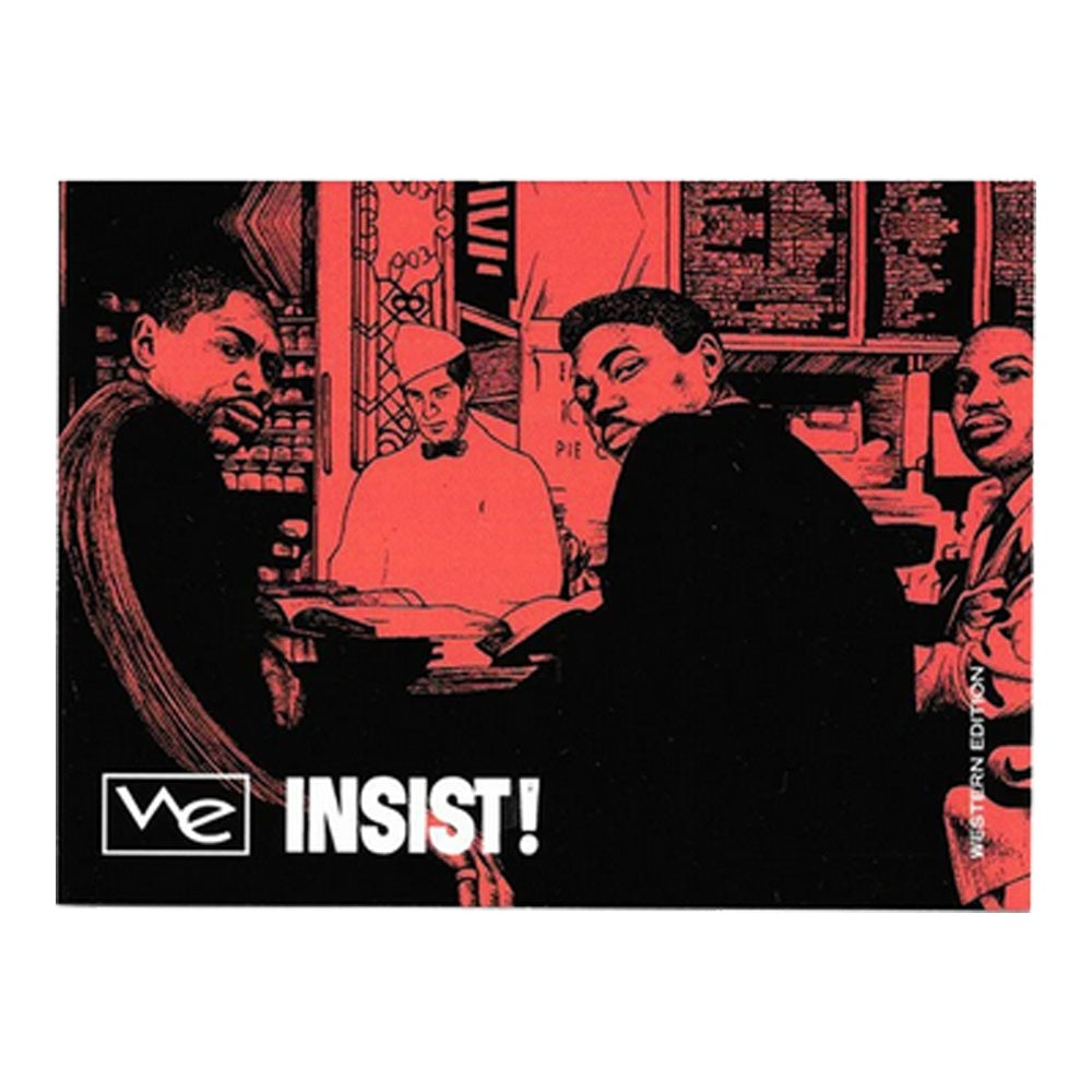 INSIST STICKER (BLACK/RED) U4782-C01