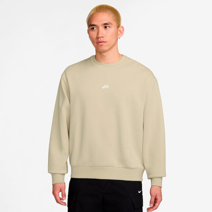 NIKE SB LOGO CREW (LT KHAKI/WHITE) Lサイズ FV7354-229
