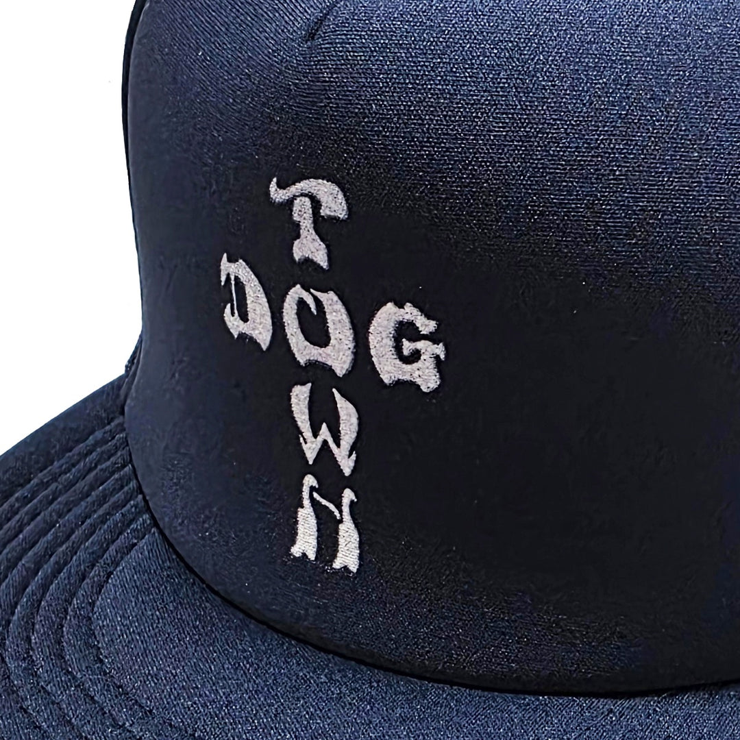 CROSS LETTER FLIP MESH HAT NAVY スケートボード スケボー キャップ メンズ アパレル 帽子