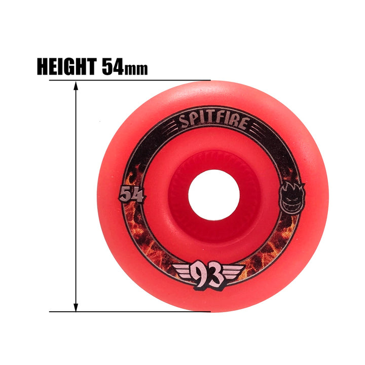 F4 93DURO SOFT SLIDERS RADIAL 54mm スケートボード スケボー ウィール