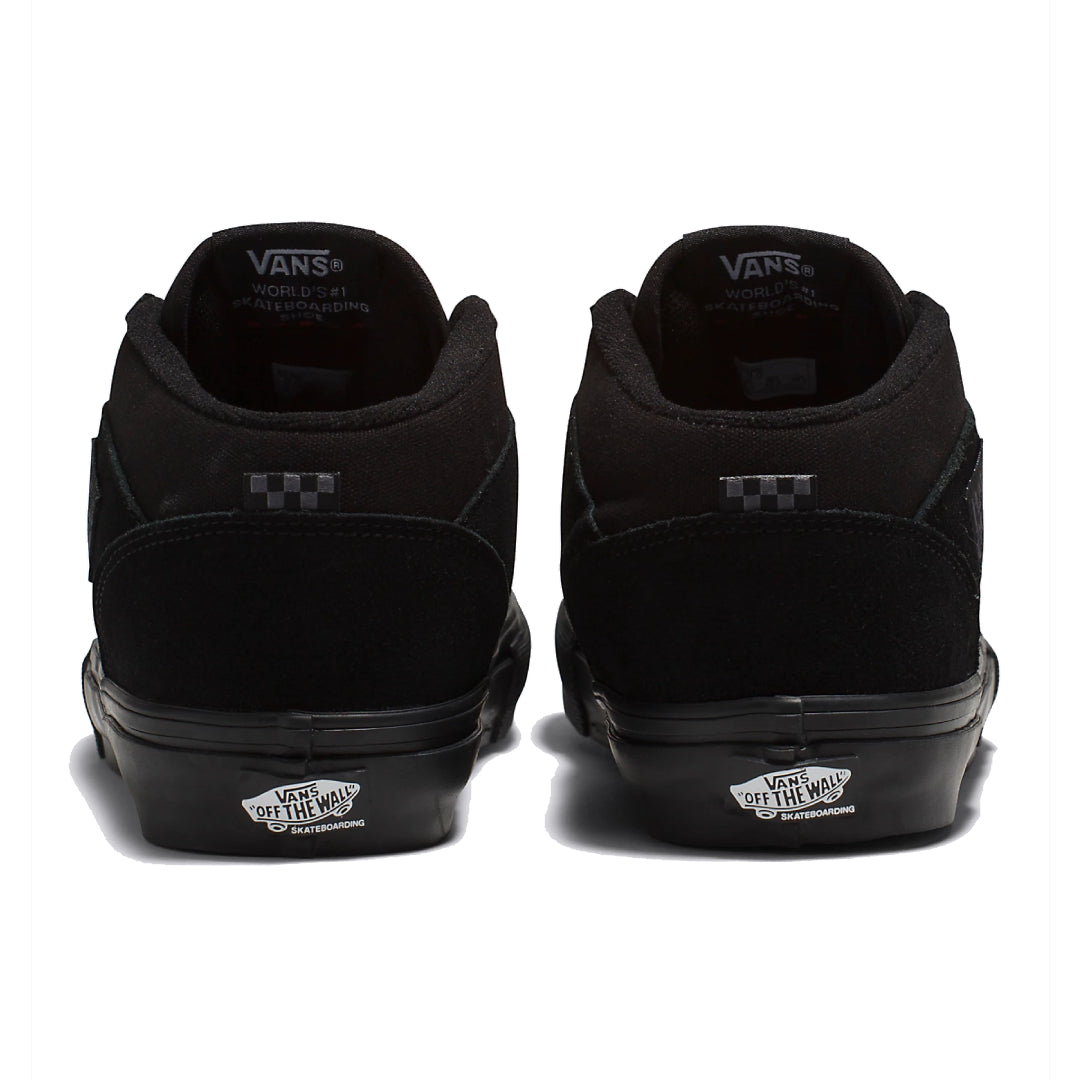 VANS SKATE HALF CAB (ハーフキャブ) BLACK/BLACK スケートボード スケボー シューズ スケシュー スニーカー 靴 メンズ