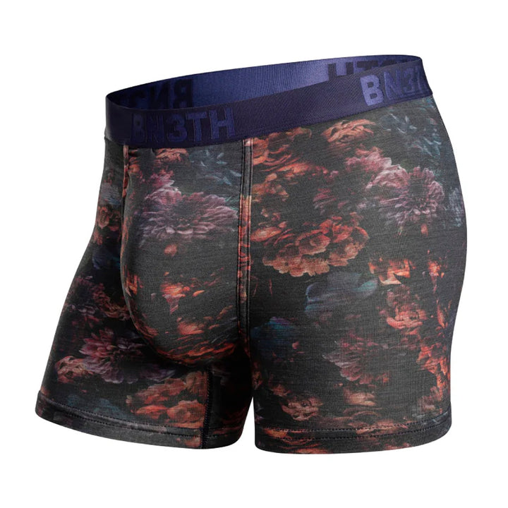 CLASSIC TRUNK PRINT ( DARK FLORAL DARK NAVY )