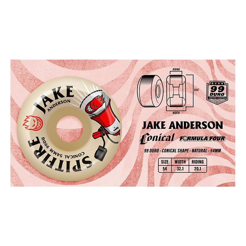 F4 99 BURN SQUAD JAKE ANDERSON CONICAL 54mm U2746-C01S01