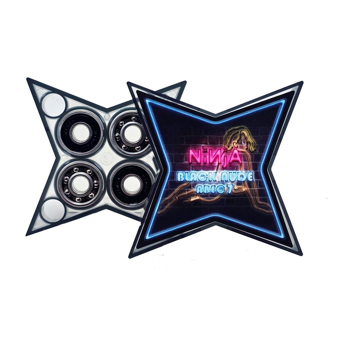 BLACK NUDE ABEC7 スケートボード スケボー ベアリング オイルタイプ メンテナンス