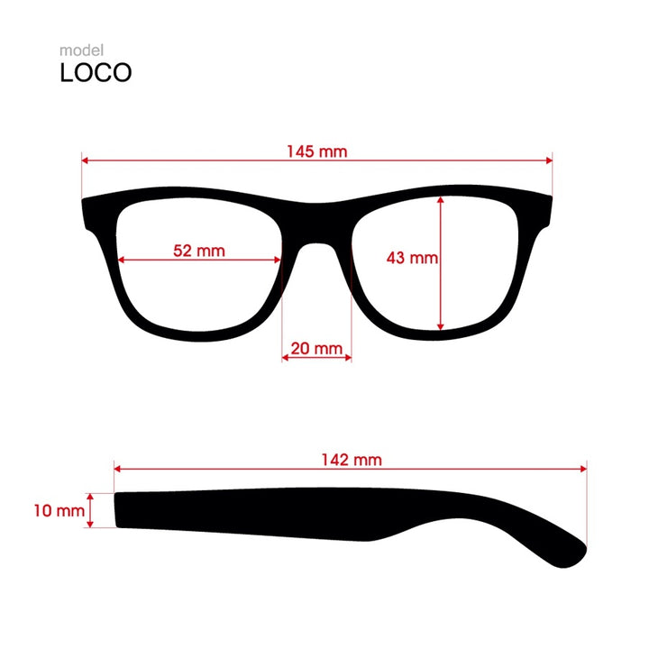 LOCO Black Soft x Dark Green Gray Polarized U1285-C01S01