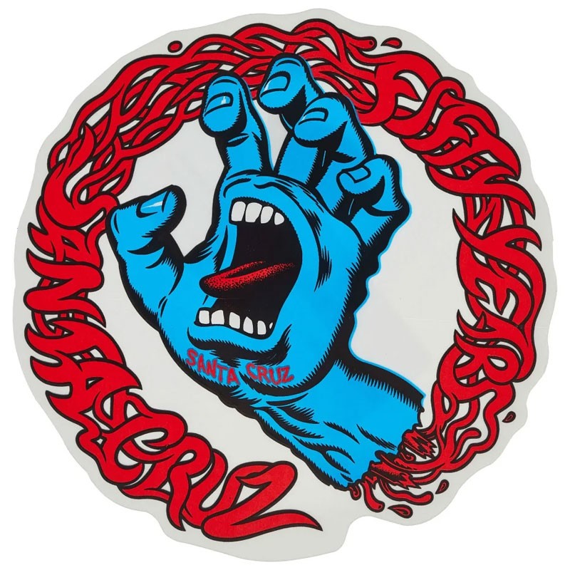 SCREAMING 50 STICKER 4.75in U4646-C01