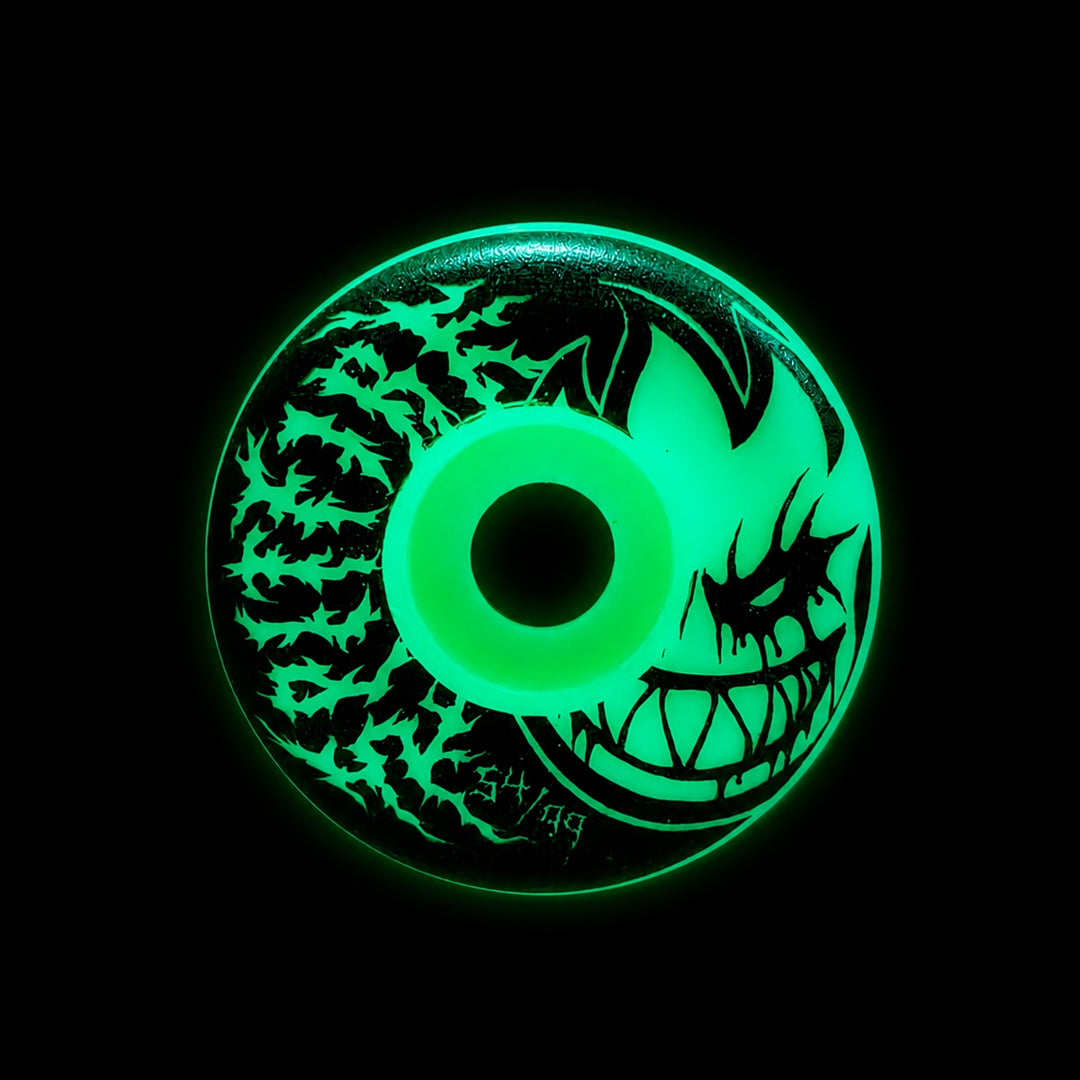 F4 99 RADIAL FULL DEATHMASK II GLOW (蓄光) 54mm スケートボード スケボー ウィール