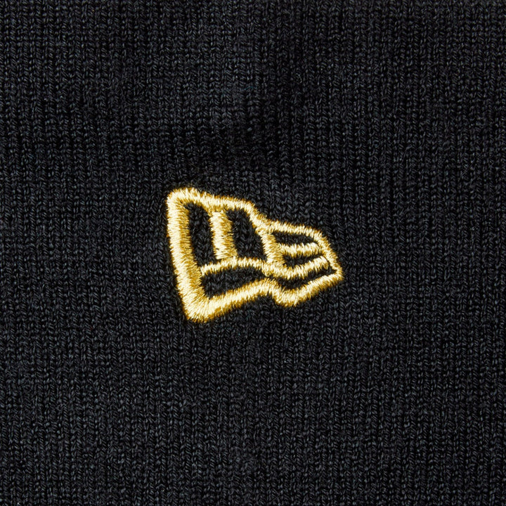 チューブネックウォーマー (ブラック/ゴールド)