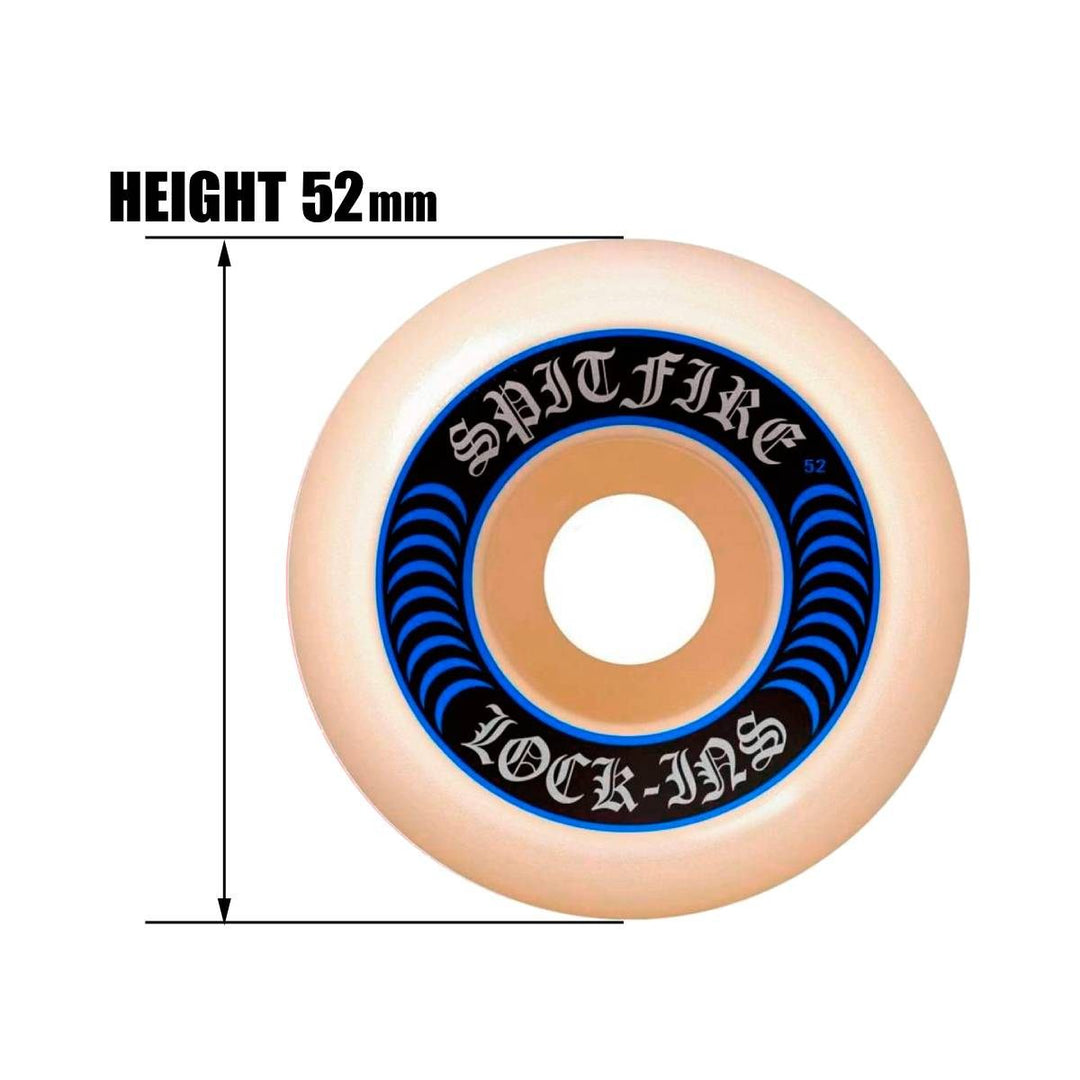 F4 99 LOCK-INS 52mm スケートボード スケボー ウィール
