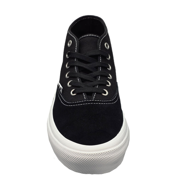 VANS SKATE AUTHNTIC MID スケート オーセンティック ミッド BLACK/WHITE スケートボード スケボー シューズ スケシュー スニーカー 靴 メンズ