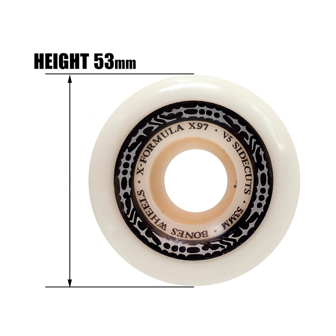 X-FORMULA SIDECUTS V5 53mm 97A スケートボード スケボー ウィール