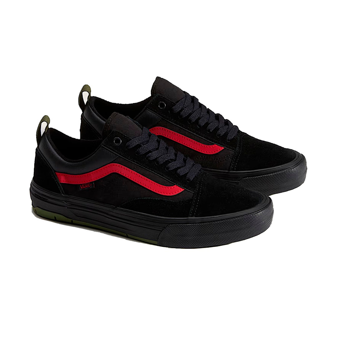 VANS SKATE OLD SKOOL WAFFLECUP Atiba スケート オールドスクール ワッフルカップ BLACK/GREEN