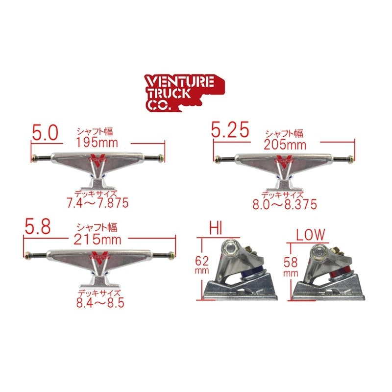 V-TITANIUM ALL POLISHED 5.2 HI