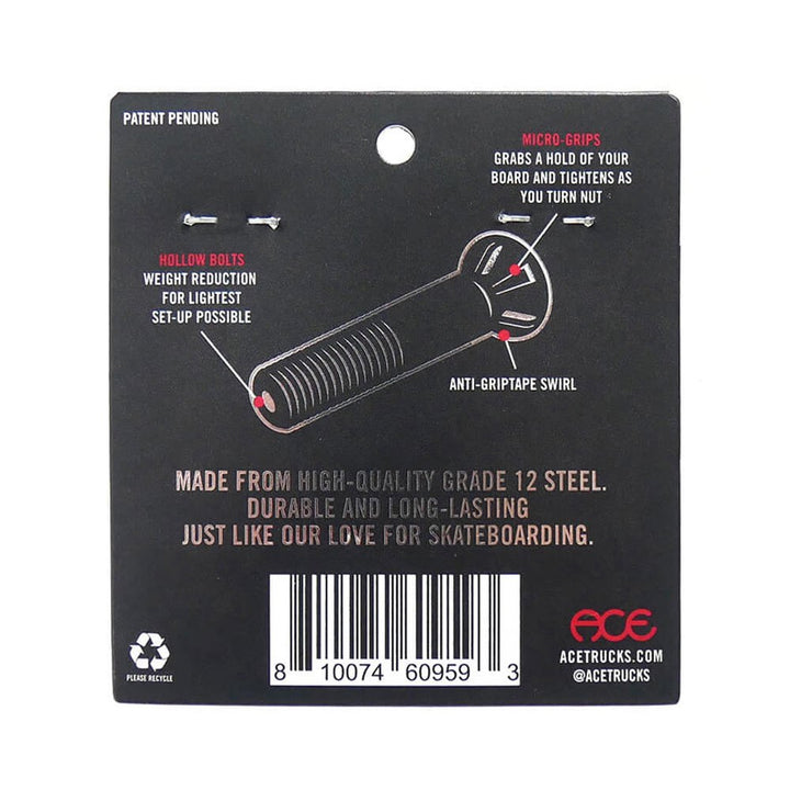 AF1 HOLLOW BOLTS GRIPPERS ALLEN 1