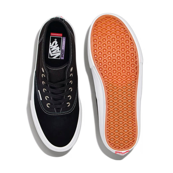 VANS SKATE AUTHNTIC MID スケート オーセンティック ミッド BLACK/WHITE スケートボード スケボー シューズ スケシュー スニーカー 靴 メンズ