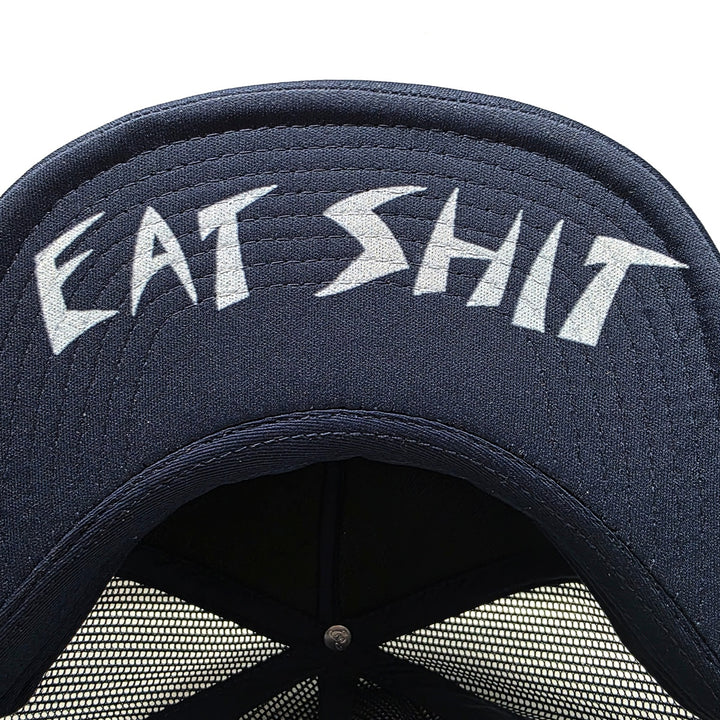 SUICIDAL SKATES EAT SHIT PATCH MESH HAT NAVY スケートボード スケボー キャップ メンズ アパレル 帽子
