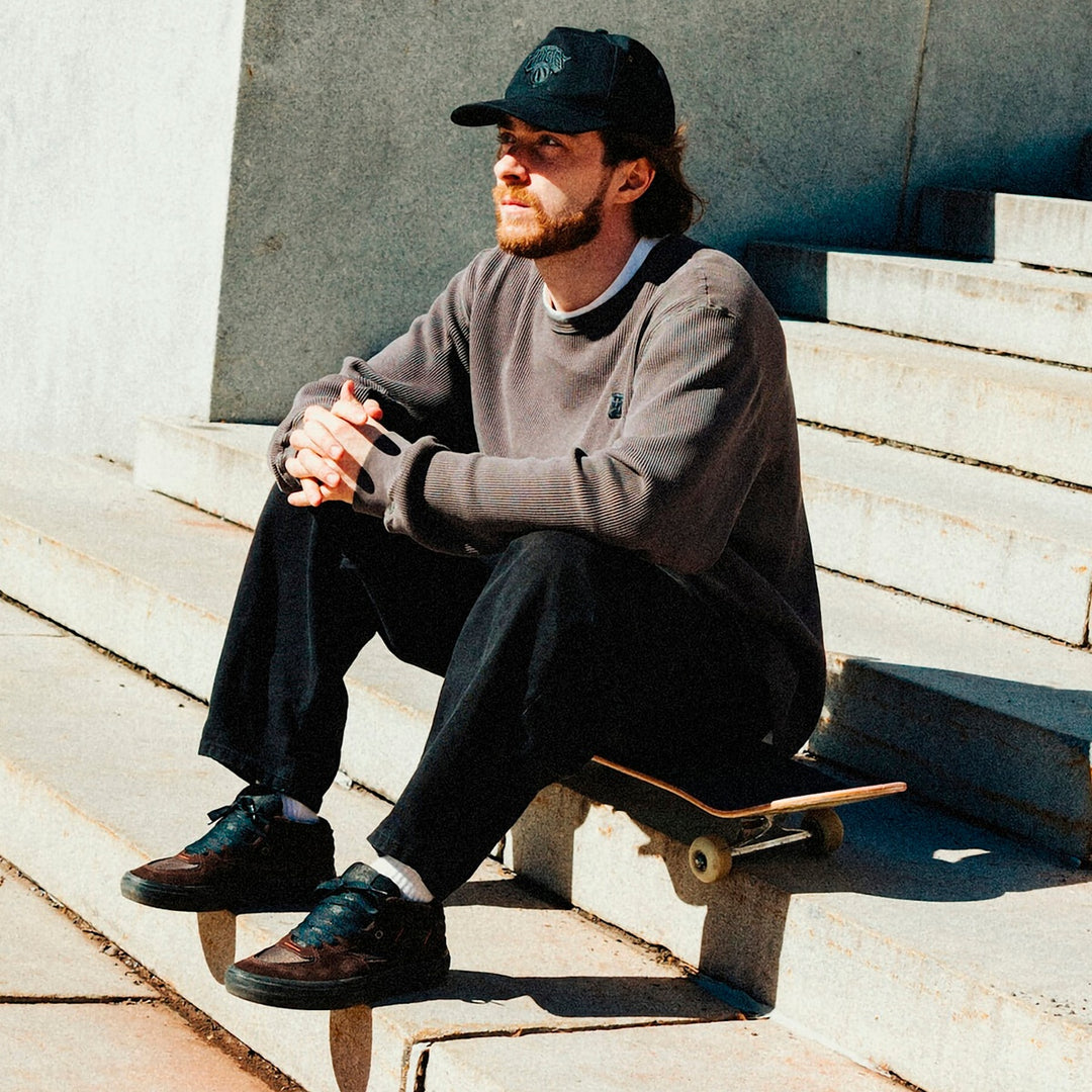 VANS SKATE HALF CAB WAFFLECUP Dick Rizzo ハーフキャブ ワッフルカップ BROWN/BLACK スケートボード スケボー シューズ スケシュー スニーカー 靴 メンズ