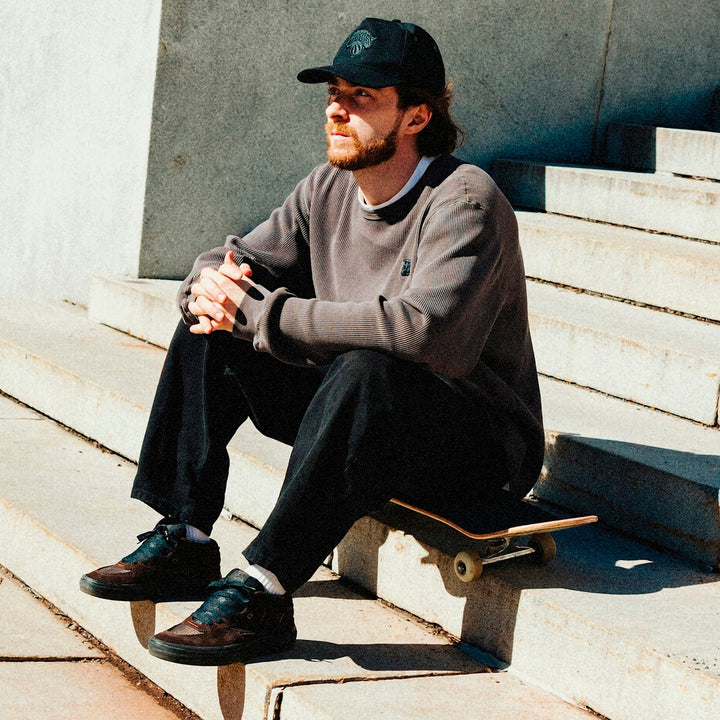 VANS SKATE HALF CAB WAFFLECUP Dick Rizzo ハーフキャブ ワッフルカップ BROWN/BLACK スケートボード スケボー シューズ スケシュー スニーカー 靴 メンズ