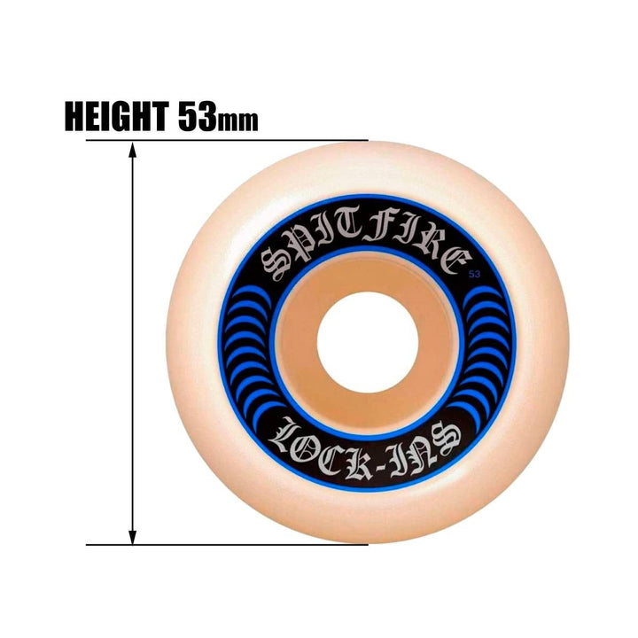 F4 99 LOCK-INS 53mm スケートボード スケボー ウィール