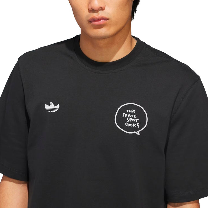 SKATEBOARDING x MARK GONZALES SKATESPOT Tシャツ BLACK  スケートボード スケボー メンズトップス Tシャツ 半袖