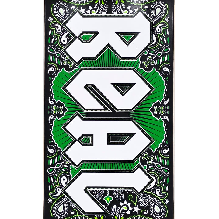 BANDANA GREEN 8.0 スケートボード スケボー コンプリート 完成組立品 セット