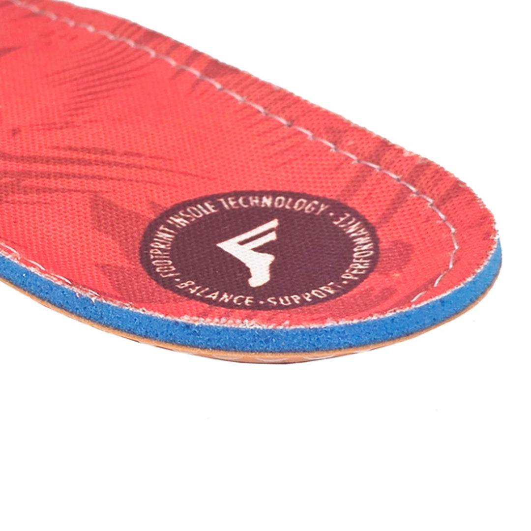 KINGFOAM ORTHOTICS INSOLES ORANGE CAMO 5mm (22.0cm/22.5cm) スケートボード スケボー インソール 中敷き