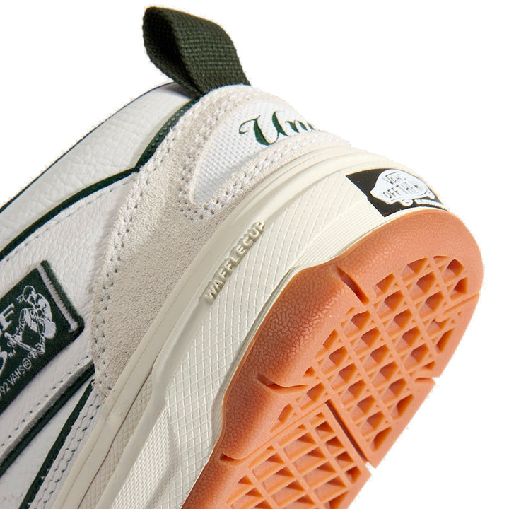 VANS SKATE HALF CAB WAFFLECUP Una Farrar ハーフキャブ ワッフルカップ WHITE/BLACK スケートボード スケボー シューズ スケシュー スニーカー 靴 メンズ