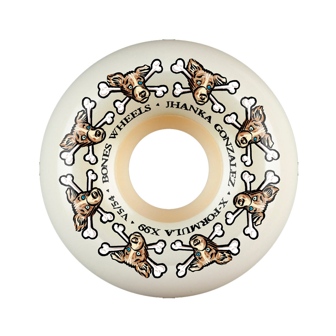 X-FORMULA JHANKA VATO DOG SIDECUTS V5 54mm 99A スケートボード スケボー ウィール