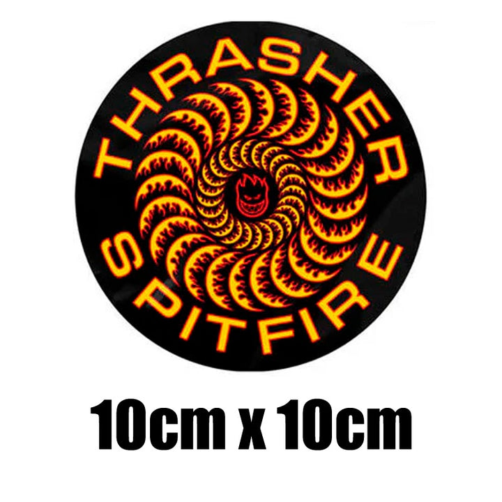 THRASHER × SPITFIRE STICKER 5PACK