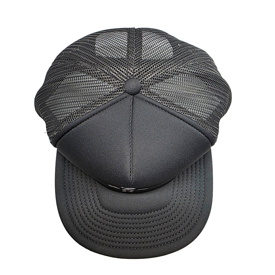 CROSS LETTER FLIP MESH HAT CHARCOAL スケートボード スケボー キャップ メンズ アパレル 帽子