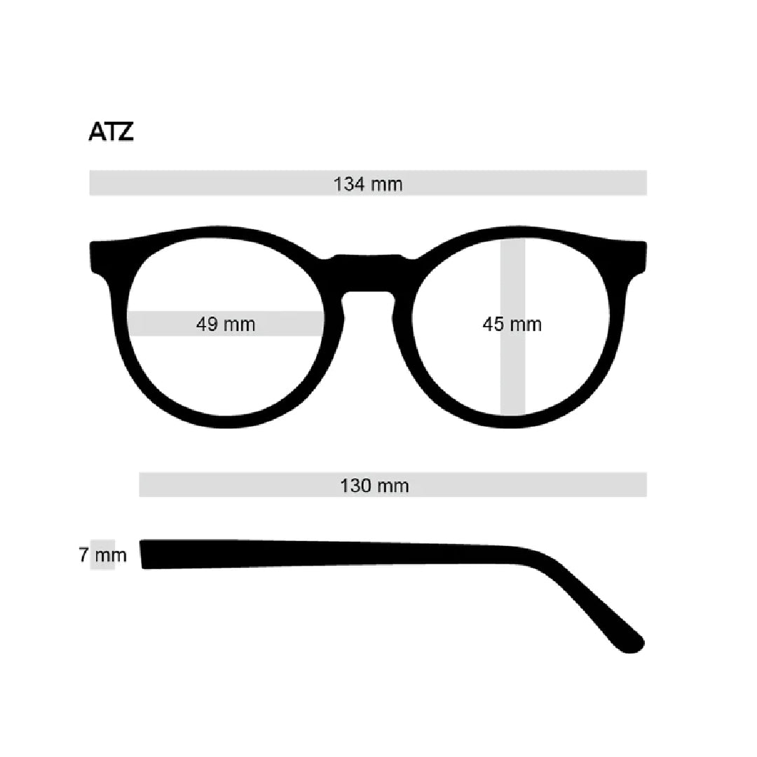 ATZ Crystal ClearxOpal GreenPolarized (偏光レンズ) U1323-C01S01