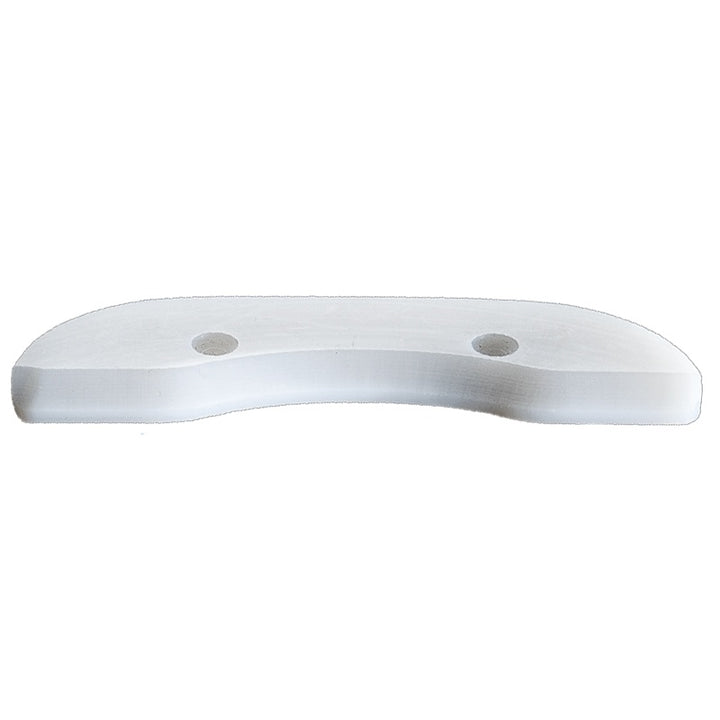 SKID PLATE OLD SCHOOL SQUARE TAIL (WHITE) 146mm