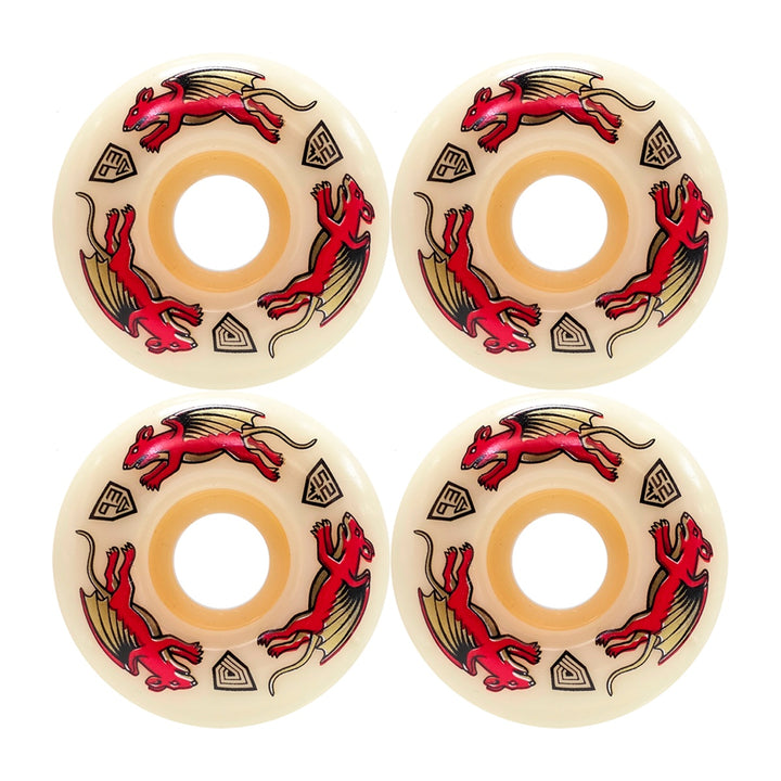 POWELL PERALTA DRAGON FORMULA NANO RAT 52mmx34mm 93A スケートボード スケボー ウィール