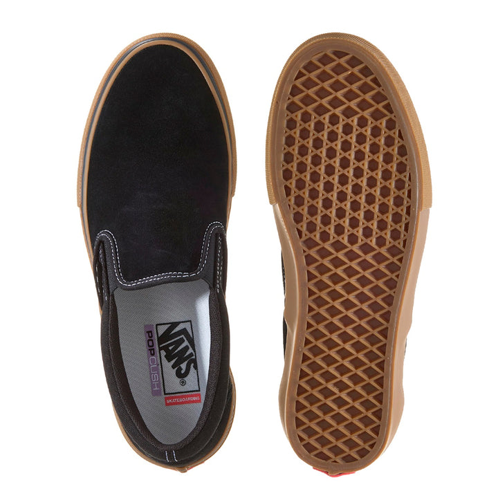 VANS SKATE SLIP-ON スリッポン BLACK/GUM/WHITE