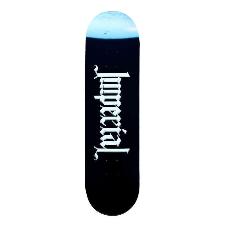 TEAM LOGO BLACK FLAT 8.0 スケートボード スケボー デッキ