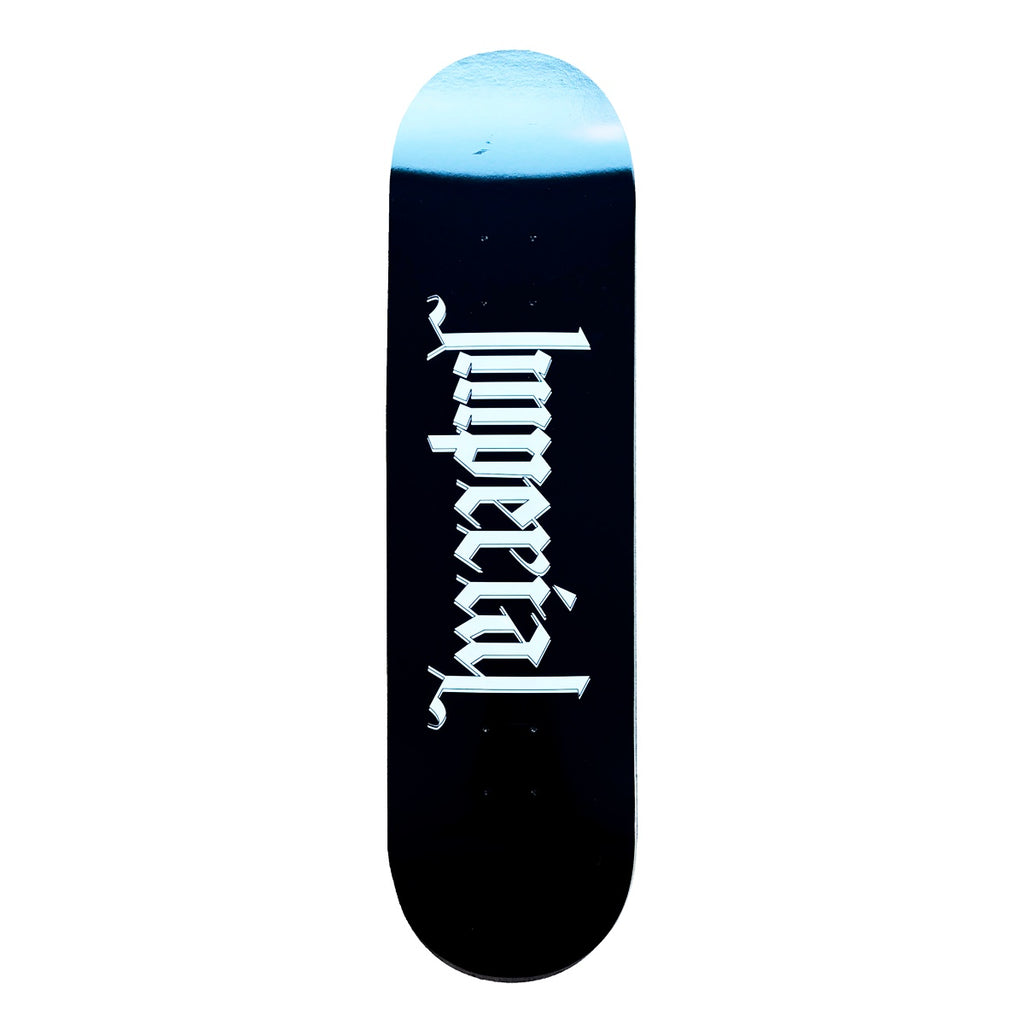 TEAM LOGO BLACK FLAT 8.0 スケートボード スケボー デッキ – 株式会社