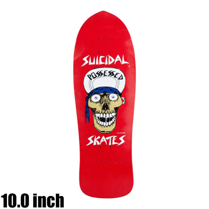PUNK SKULL REISSUE RED FLAKE 10.0