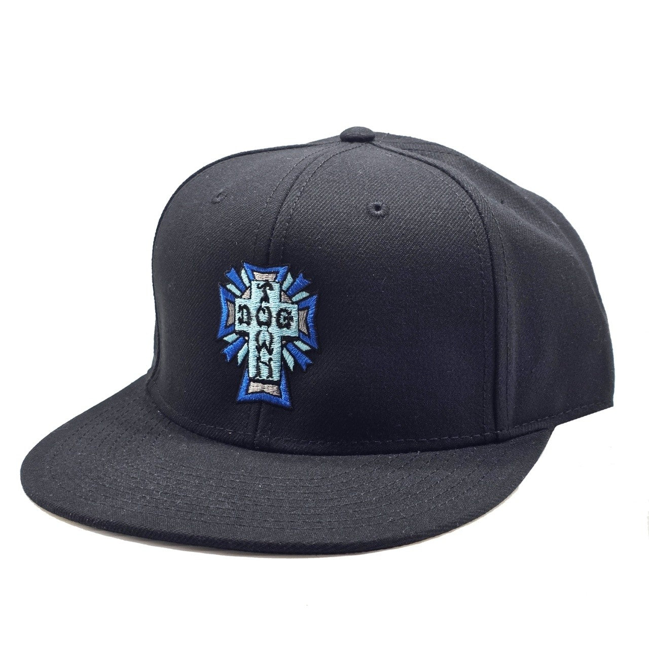 DOG TOWN CROSS LOGO COLOR SNAPBACK BLACK – 株式会社 エス・ツー