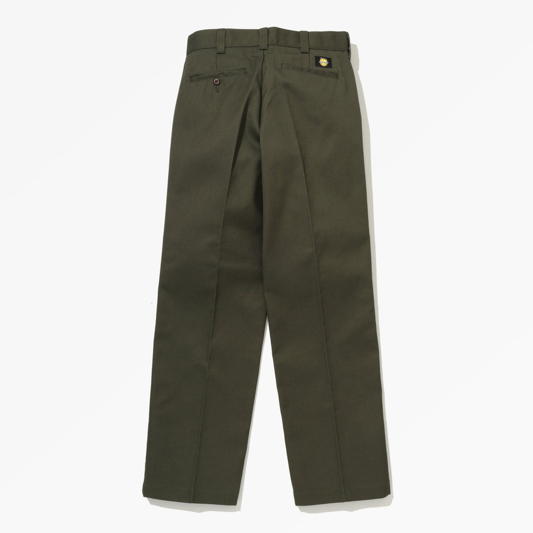 DICKIES X SPITFIRE DOUBLE KNEE PANT OLIVE GREEN