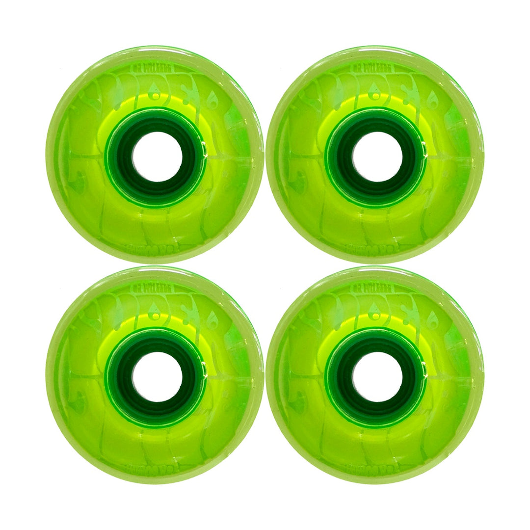 OJ SUPER JUICE BUBBLE GUM TRANS GREEN 60mm 78a スケートボード スケボー ウィール
