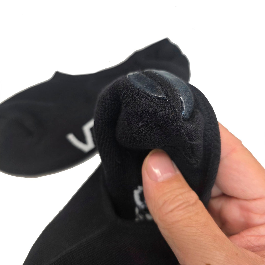 CLASSIC NO SHOW SOCKS BLACK (3PK) スケートボード スケボー キャップ メンズ クルーソックス 靴下 ソックス