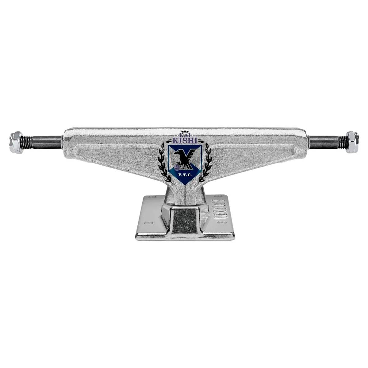 V-Hollow スケートボードトラック シルバー/ブルー堀米悠斗モデル PRO EDITIONS V-HOLLOW KISHI KAI 5.0 LO スケートボード スケボー