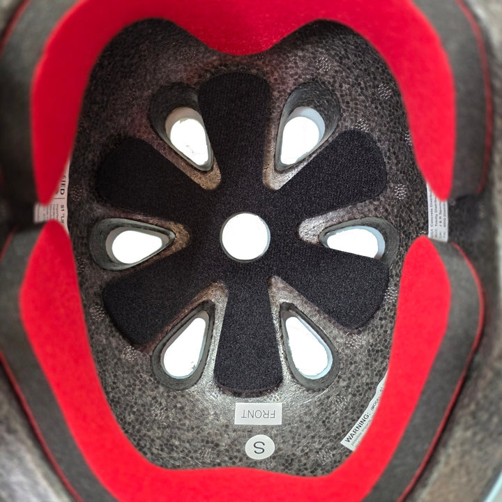 S1 LIFER HELMET SIZING LINER RED Sサイズ 12mm スケートボード スケボー ヘルメット ライナー