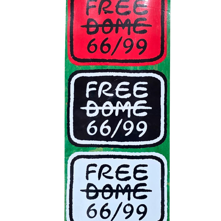 STACKED LOGO (RED/BLACK/WHITE) TEAM 8.125 ケートボード スケボー デッキ