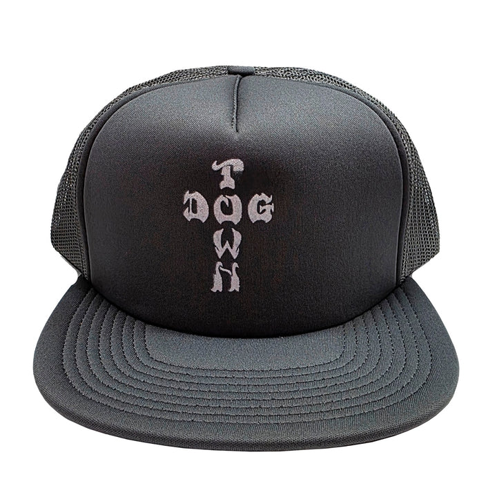 CROSS LETTER FLIP MESH HAT CHARCOAL スケートボード スケボー キャップ メンズ アパレル 帽子