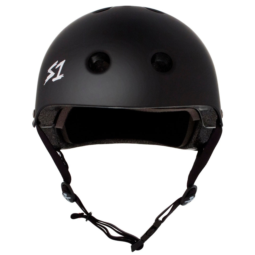 S1 LIFER HELMET MATTE BLACK スケートボード スケボー プロテクター ヘルメット