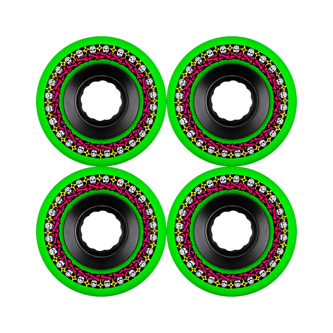ATF ALL TERRAIN FORMURA ROUGH RIDERS GREEN 56mm 80A スケートボード スケボー ウィール