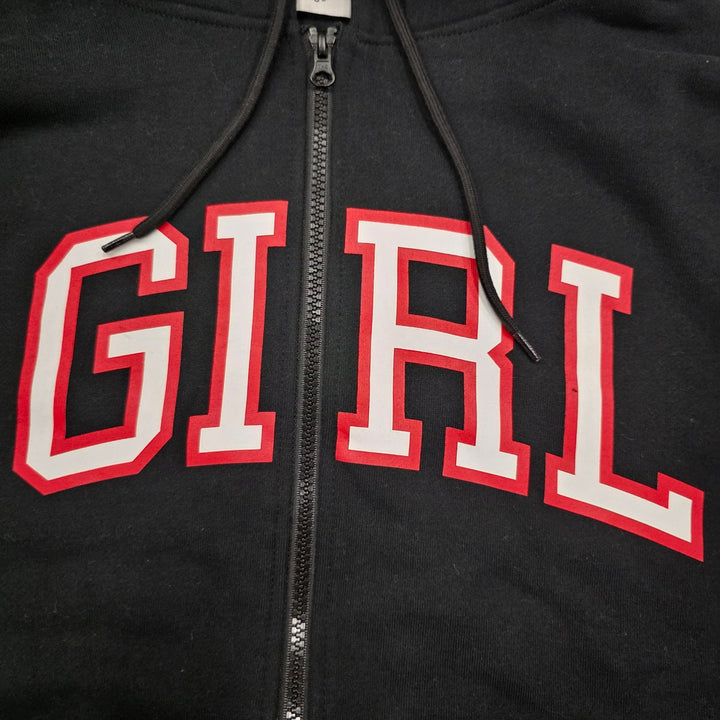ARCH LOGO FULLZIP BLACK スケートボード スケボー メンズトップス アパレル フード ジップフード