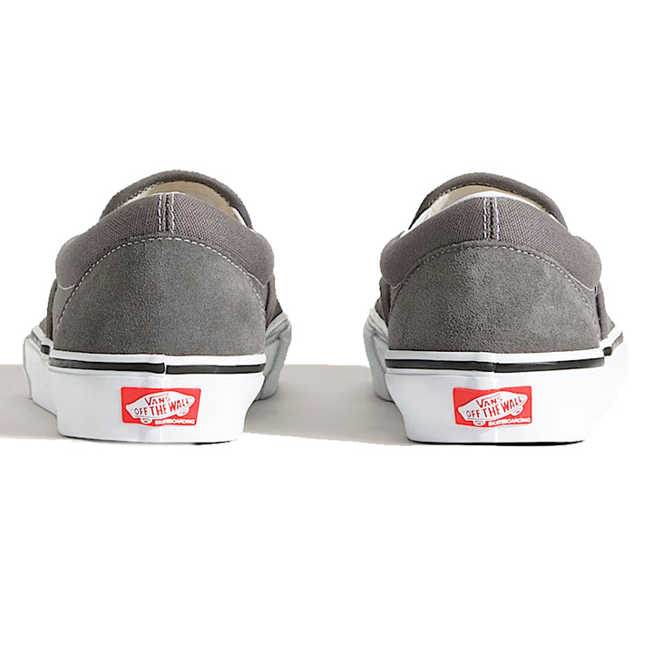 VANS SKATE SLIP-ON (スリッポン) PEWTER/WHITE