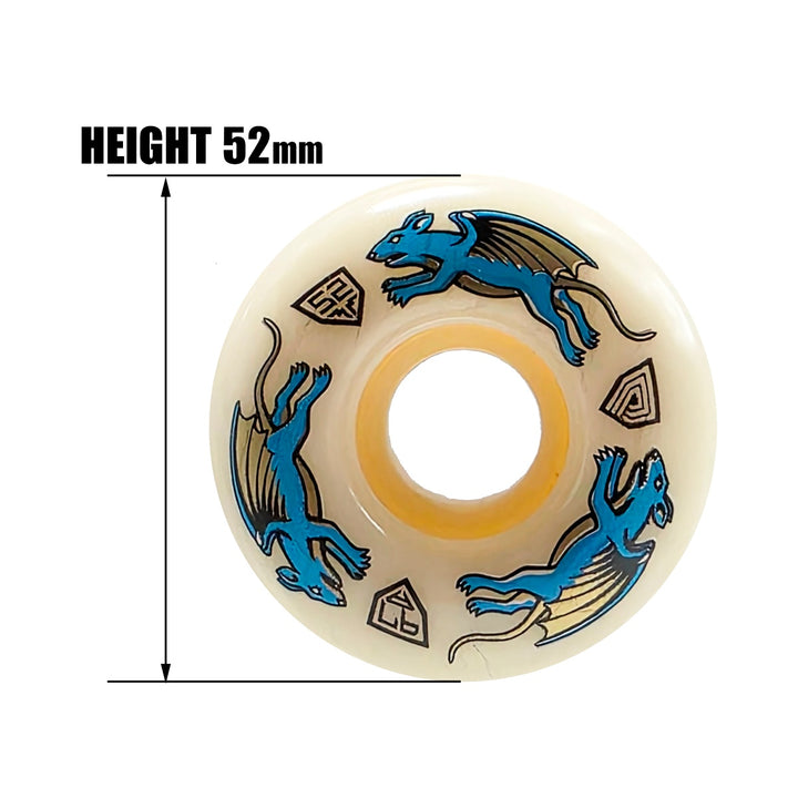 POWELL PERALTA DRAGON FORMULA NANO RAT AV4 52x34MM 97A スケートボード スケボー ウィール